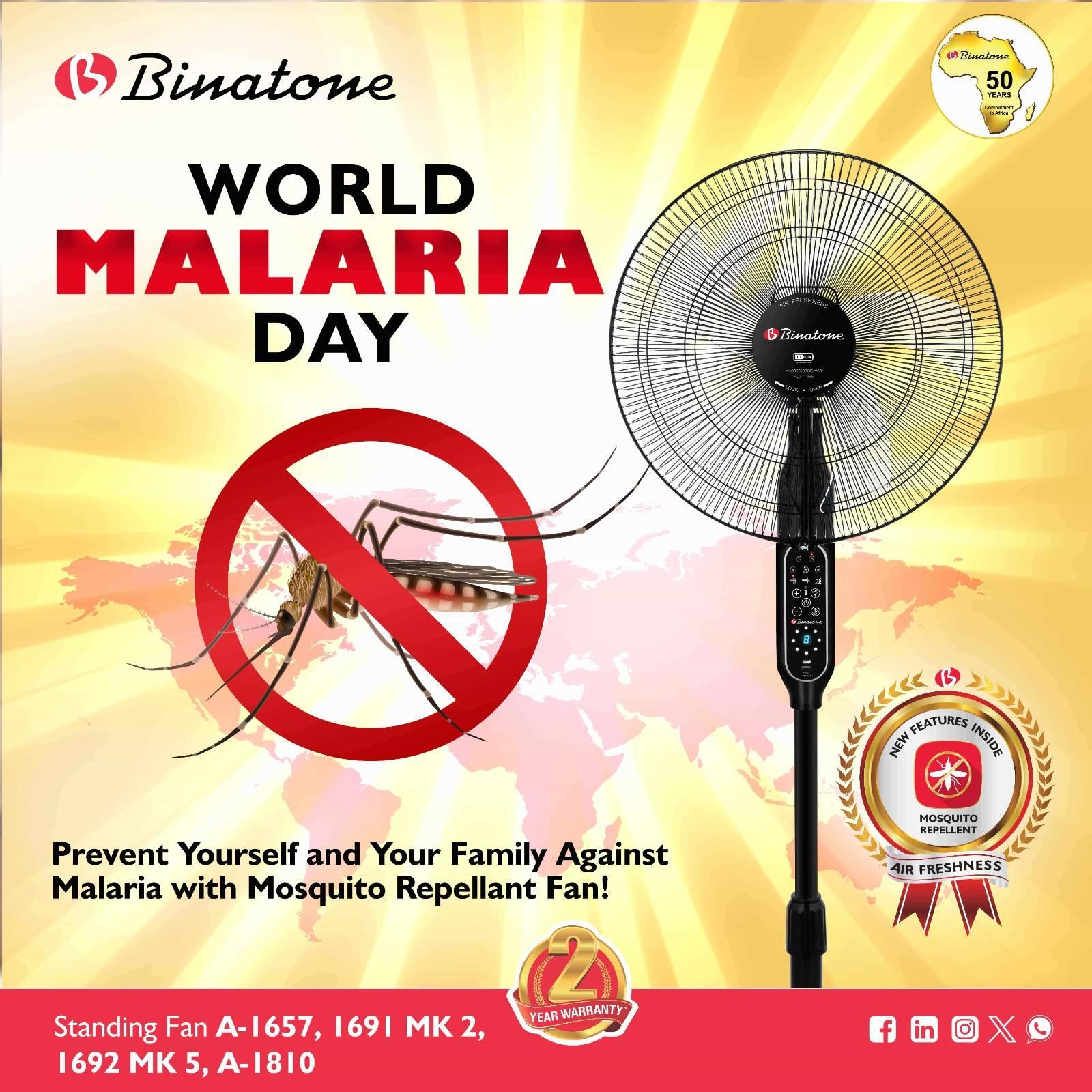 Binatone Africa Commemorates World Malaria Day